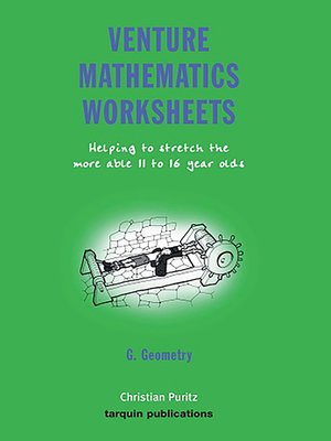 cover image of Venture Mathematics Worksheets